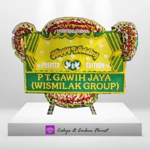 Bunga Papan Pernikahan #104321